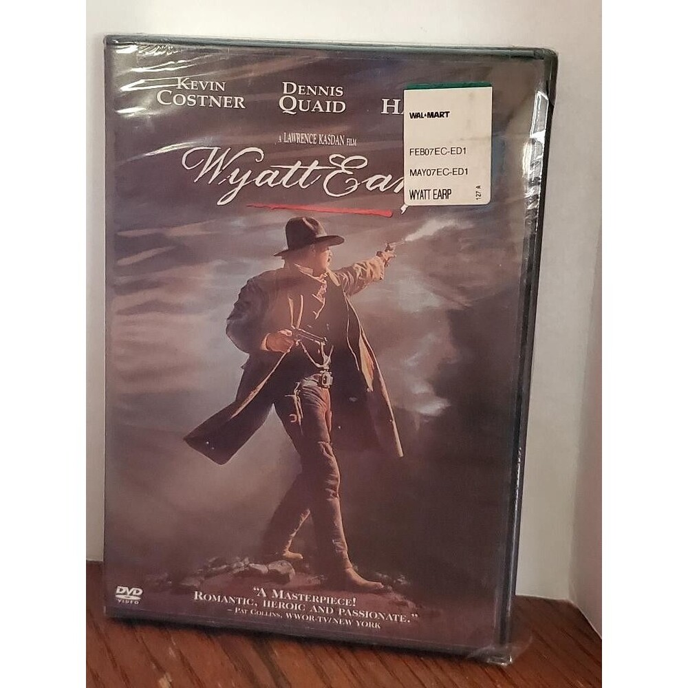 Wyatt Earp (Sealed DVD, 1994) Kevin Costner, Gene Hackman, Dennis Quaid